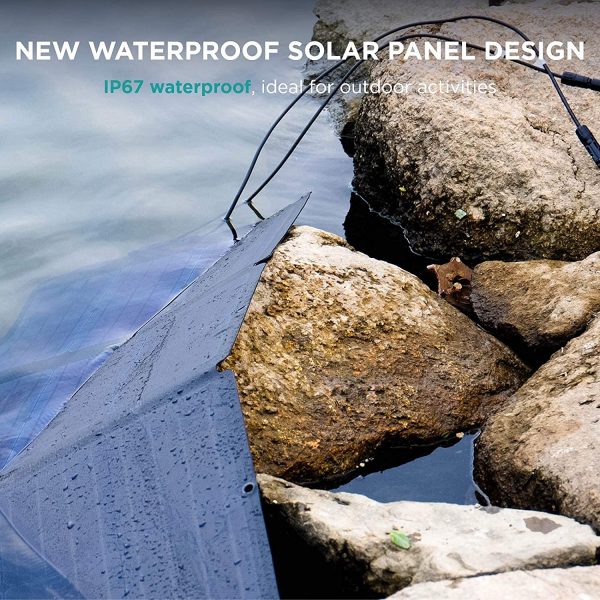 EcoFlow 160W Portable Solar Panel has waterproof design