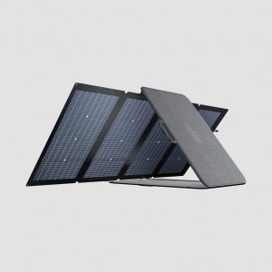 EcoFlow 220W Portable Solar Panel back view