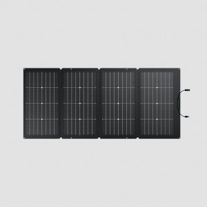 EcoFlow 220W Portable Solar Panel open flat, full width shown