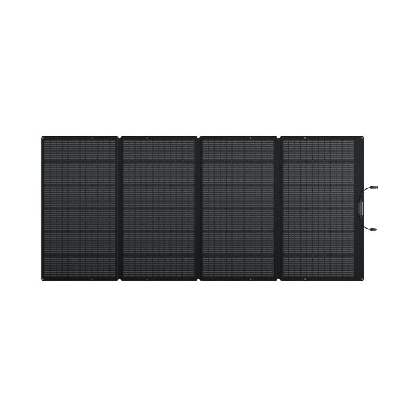 EcoFlow 400W Portable Solar Panel open flat, full width
