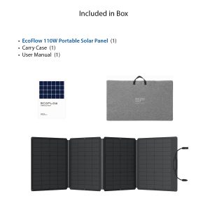 Ecoflow 110W Portable Solar Panel