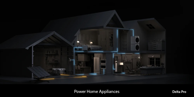 EcoFlow Delta Pro can power home appliances