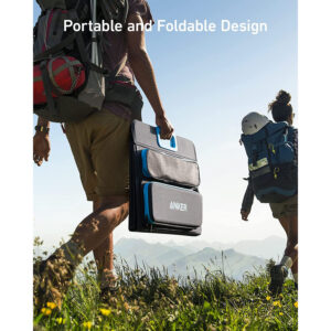 The Anker 625 Solar Panel has a portable and foldable design