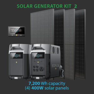 EcoFlow Delta Pro solar generator kit