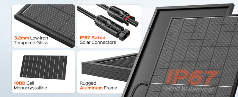 Rich Solar Mega 400W Solar Panel